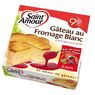 Saint Amour - Gateau au fromage blanc et coulis fruits rouge