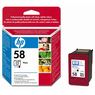 Hewlett packard - Cartouche d'encre- N58CL couleurs