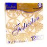 Festine - 12 serviettes papier motifs dentelle