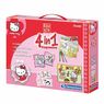 Clementoni - Edukit 4 en 1 Hello Kitty