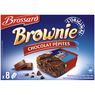 Brossard - Mini brownies p�pites de chocolat, 8 g�teaux
