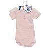 Petit Bateau - 2 bodies US manches courtes fille 3 mois