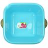 Cora - Cuvette carr�e 8 litres bleu