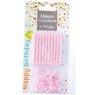 Devineau - Bougies anniversaire rose