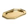  - Plats octogonaux or 27x19cm