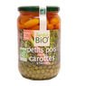 Jardin Bio - Petits pois tr�s fins et carottes, bio