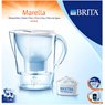 Brita - Carafe marella cool blanche + une cartouche incluse