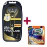 Gillette - Rasoir fusion Proglide Power GOLD et ses 4 recharges
