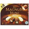 Magnum - 8 mini chocolat, chocolat blanc, amande
