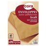 Cora - Enveloppes kraft auto-adh�sives 22,9 x 32,4 cm