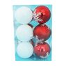 Cora - Boite de 12 boules de No�l