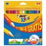 Bic - Crayons de couleurs kids �volution