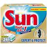 Sun - Tablette lave vaisselle tout en 1 Expert & protect 468g