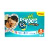 Pampers - Couches babydry T3 midi 4/9kg format Mega