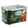 Cassegrain - Marrons aux girollles cuisin�s � la foresti�re