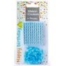 Devineau - Bougies anniversaire bleu