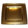 Cora - Sous-assiettes carr�es dor�es 30x30cm 