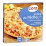 Cora - Pizza du p�cheur cuite sur pierre