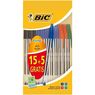 Bic - Stylos bille cristal colours assorties