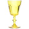  - Lot de 6 verres Mirabeau jaune