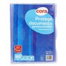 Cora - Prot�ge-documents 21 x 29,7 cm 160 vues personnalisable
