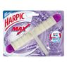 Harpic - Bloc cuvette 2 en 1 max lavande gardenia