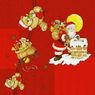 Tiffany - Serviettes papier du P�re No�l