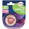 Cora - Ruban adh�sif transparent 10 m x 19 mm