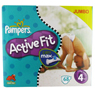 Pampers - Couches Active Fit  T4 maxi 7/18kg format Jumbo