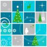 Paperproducts Design - Serviettes papier festive time petrol