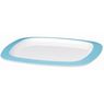 Emsa - Assiette plate travel blanc/aigue marine 22,5cm