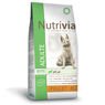 NUTRIVIA - Croquettes Nutrivia Chien adulte grande taille au poulet et au riz - 15Kg