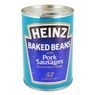 Heinz - Baked beans pork sausages.