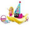 Mattel - Bateau banane- T9434- Polly Pocket