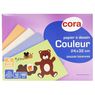 Cora - Feuilles de dessin 24 x 32 de couleurs teintes pastel 160g/m�