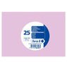 Clairefontaine - Cartes de visite de couleur lilas 82 x 128 mm