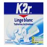 K2r - Activatteur en tablettes pour linge blanc acion effervescente