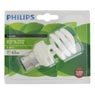 Philips - Ampoule ba�onnettes 12W mini torsad�e 80% �conomie d'�nergie 