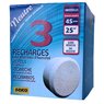 Seko - Lot de 3 recharges Tab pour absorbeur d'humidit� (20 m2)