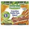 Bl�dina - Carottes petis pois boeuf d�s 8 mois,