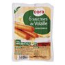 Cora - Saucisses de volaille 210g
