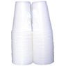 Cora - Gobelets en plastique blanc