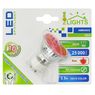Home Lights - Ampoule led spot ambiance rouge GU10 0,5W