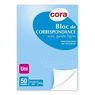 Cora - Bloc de correspondance uni 21 x 29,7 cm