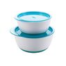Oxo Tot - Set de 2 bols avec couvercle bleu