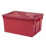 Eda - Bac framboise avec couvercle 20L