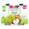 Hipp - Pommes raisins bio, d�s 4 mois