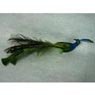 Cora - Paon en plume vert