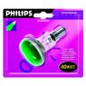 Philips - Ampoule pour spot vert R50 E14 40W