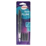 Cora - Stylo plume Stratos + 4 cartouches d'encre bleue courtes